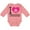 Mauve, variant on Inktastic Tennis Player I Love Tennis Girls Long Sleeve Baby Bodysuit