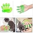 thumbnail image 4 of Pet Glove Brush for Dogs and Cats, Five Finger Massage Bath Brush, Hair Remover/Tool for Shedding and Cleaning, Pet Bathing Supplies, Random 1Pcs F, 4 of 5
