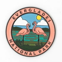 Everglades National Park Collectible Magnet - Enamel Finish, 52mm