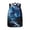 Cosmic Galaxy Wolf, variant on Uourmeti Bold Steampunk Wolf Backpack with Mechanical Gear Design - Great for Daily Commute, Hiking and Travel Adventures
