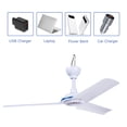 thumbnail image 4 of 19.6inch USB Fan Camping Tent Fan for Outdoor and Home Ceiling USB Rechargeable 5V 1.5-2A, 4 of 8