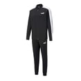 thumbnail image 1 of Conjunto Puma Basic Talla G Running Chamarra y Pantalón Negro, 1 of 4