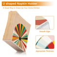 thumbnail image 5 of Yayeee Napkin Holder for Table Kitchen Paper Tissue Organization, Colorful Cat, 5 of 8