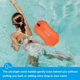 thumbnail image 3 of 2 Pack Swim Buoy Float for Open Water, Adjustable Waist Safety Float for Swimming, Snorkeling, Triathletes, 3 of 3