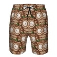 thumbnail image 3 of Logiee Beautiful Owl Print Mens Swim Trunks Quick Dry Board Shorts,Breathable Hawaii Beach Shorts Swimwear Bathing Suits-X-Large, 3 of 6