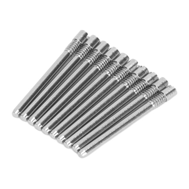 10 Uds Kit de ajuste de tornillos para relojes M1.4 juego de tubos de tornillos para relojes portátiles de acero de alta dureza para relojeros 15,5 X 1,0