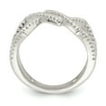 thumbnail image 2 of Sterling Silver CZ Ring - Size 6, 2 of 3