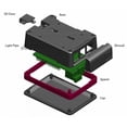 thumbnail image 2 of Raspberry PI 2/3 and B+ Enclosure - Black, 2 of 2
