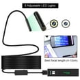 thumbnail image 3 of Wireless Endoscope Rechargeable WiFi Borescope 1200P HD Inspection Camera with 8 LED Waterproof Portable Snake Pipe Camera with 600mAh Battery for Android iOS Windows, 3 of 8