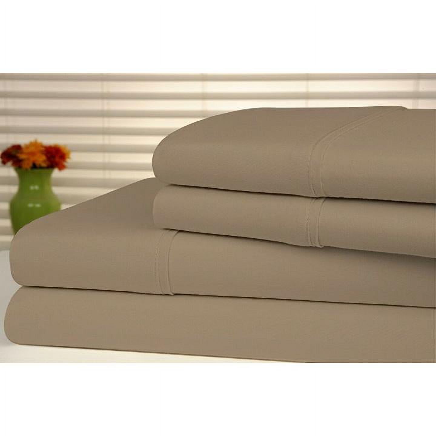 Bamboo Comfort  King Size Bamboo Luxury Solid Sheet Set, White - 4 Piece - image 9 of 21