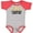 Heather and Red, variant on Inktastic My Grandparents Love Me Boys or Girls Baby Bodysuit