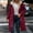 Wine coat for women, variant on Usmixi 2023 Puffer Coat for Women Winter Long Coat for Women Winter Soft Double Sided Wear Fleece Hooded Overcoat Long Sleeve Casual Solid Pocket Cotton Quilted Jackets Outwear Weekly