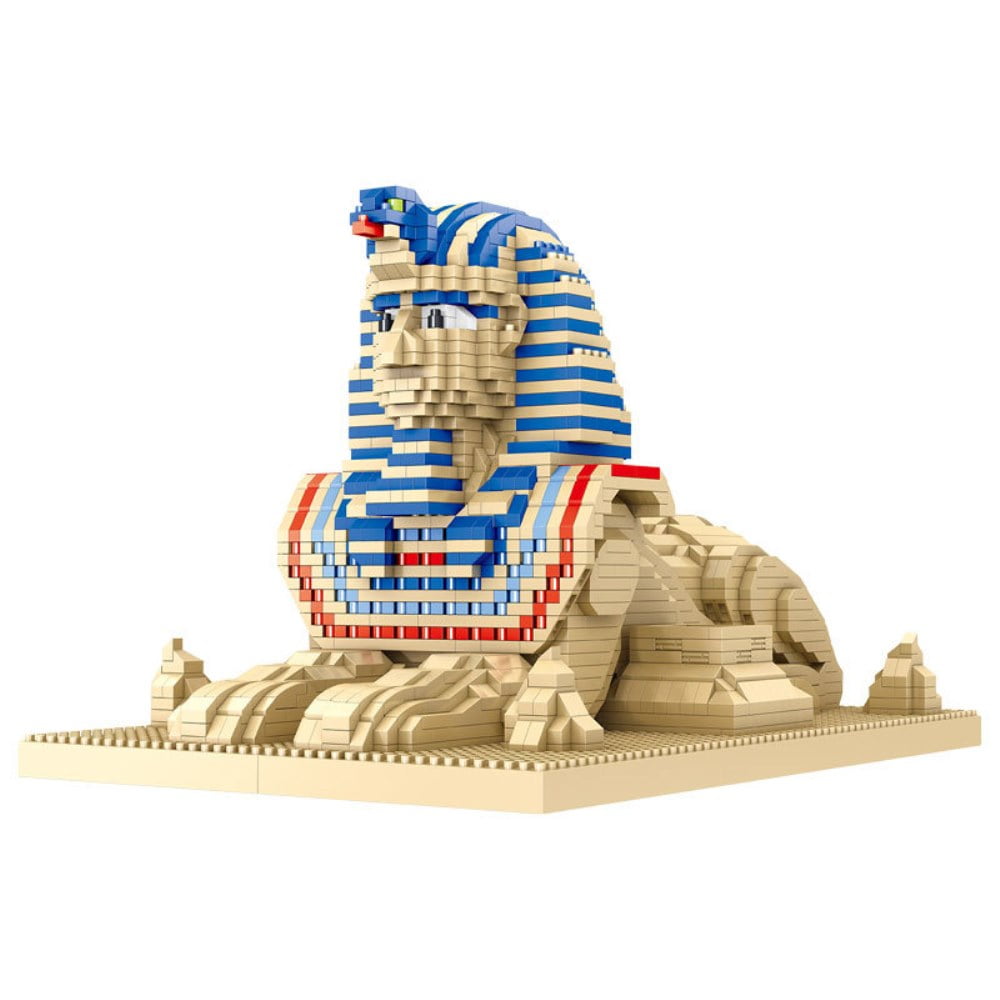 Tukinala 2732 Pcs Sphinx Building Blocks For Children Building Bricks Toy Sphinx Assembled Building Block Bricks Model Children Educational Toys Christmas Gift World Architecture City Building Walmart Com
