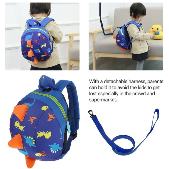 OTVIAP Toddler Safety Harness Backpack with Leash, Dinosaur