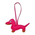 thumbnail image 2 of Aminojy PU Dachshund Bag Charm - Cute Cartoon Dog Handbag Accessory with Keychain, Animal Shape Purse Decor for Mom Daughter Best Friend, Car Home Decor Colorful Animal Bag Charm (4.7 Inch), 2 of 6