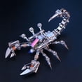 thumbnail image 1 of Juego de modelos 3D de rompecabezas de metal ZUNPINSPACE Punk Scorpion para adultos, 1 of 6