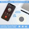 thumbnail image 3 of Altavoz Bluetooth impermeable para ducha Annlend, blanco, 3 of 6