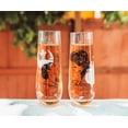 thumbnail image 6 of Star Wars Han and Leia "I Love You, I Know" Stemless Fluted Glassware | Set of 2, 6 of 7