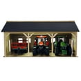 thumbnail image 2 of Kids Globe 1/16 Farm Machinery 3 Bay Shed 610340, 2 of 4