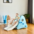 thumbnail image 2 of Costway Freestanding Baby Slide Indoor First Play Climber Slide Set for Boys Girls Blue, 2 of 11