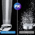 thumbnail image 3 of Shower Head, Handheld Shower Head with 1.5M Hose (No Bracket), 6 Spray Settings High Pressure Detachable Shower Head with On/Off Switch, 3 of 5