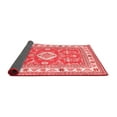 thumbnail image 2 of Ahgly Company Indoor Round Geometric Red Traditional Area Rugs, 5' Round, 2 of 4