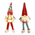 thumbnail image 4 of Gnomos De Piernas Largas De Halloween, Sombrero De Copa Con Luces Luminosas, Decoraciones De Muñecas, Decoración Bonita Para Árbol De Navidad Sin Rostro Kearding HA040052-02, 4 of 6