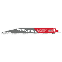 Milwaukee Tool 9" 6 TPI THE WRECKER with Carbide Teeth SAWZALL Blade 1PK