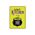 thumbnail image 2 of Witch's Kitchen Novelty Sign, Metal Wall Decor - 10x14 inches, 2 of 4