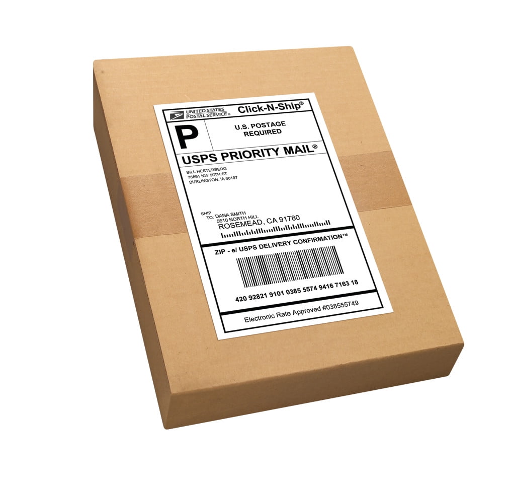 Avery Shipping Labels, 5.5" x 8.5", White, 200 Labels (8426)