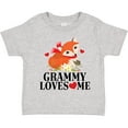 thumbnail image 3 of Inktastic Grammy Loves Me Woodland Fox Girls Toddler T-Shirt, 3 of 5