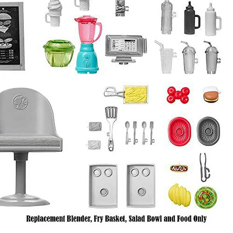 Barbie food best sale truck accessories