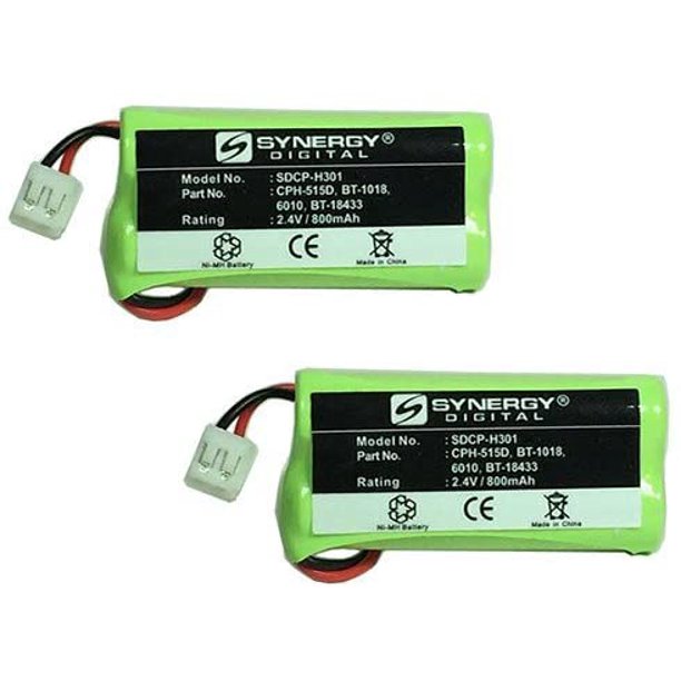 RCA VISYS 25055 Cordless Phone Battery ComboPack includes 2 x BATT