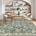 thumbnail image 2 of CHITOOMA 9'x12' Area Rugs for Living Room, Machine Washable Rugs Vintage Area Rug for Bedroom Dining Room Dorm Office with Non-Slip Backing, Stain Resistant Non-Shed Carpet, 2 of 9