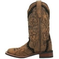 thumbnail image 3 of Laredo Women's Bouquet Western Performance Boot Broad Square Toe Brown 7 M  US, 3 of 5