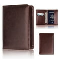 thumbnail image 3 of Porta libretas de PU Porta billetes de cuero para máquina Porta libretas de alta calidad Porta libretas de negocios con múltiples tarjetas, 3 of 6
