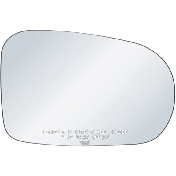 exactafit 8838R Passenger Side Mirror Glass Replacement Fits 2001-2005 Honda Civic Right Hand 3m Adhesives
