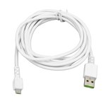 200cm USB Charging Cable, USB Mouse Charging Cable Universal, USB Charging Cord Weaved for  Gaming Mice