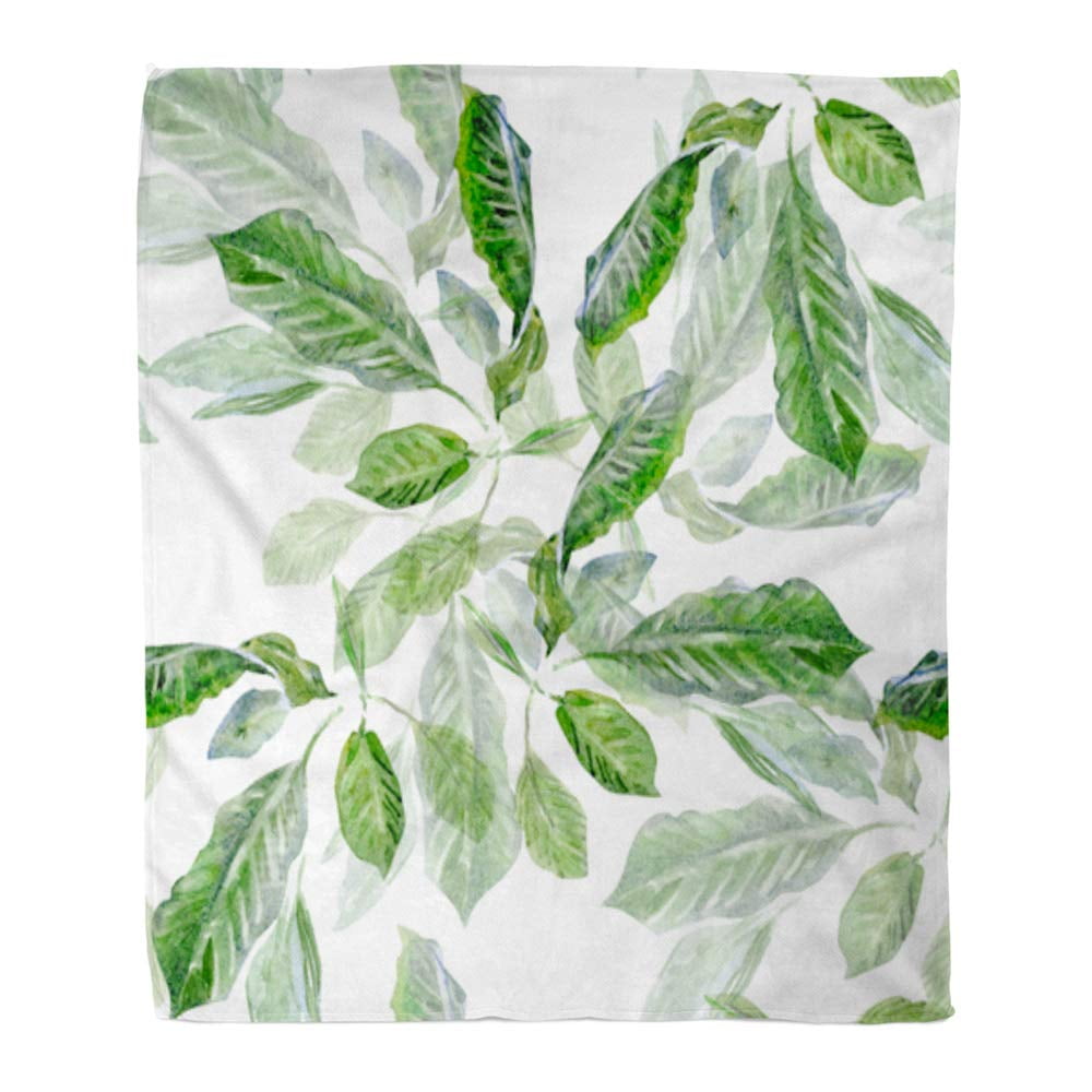 Leaf print blanket hotsell