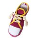 thumbnail image 1 of Zapatos de lona simulados, juguete con sonido para mascotas, suministros de limpieza de dientes de perro, púrpura BANYUO  Electrónica, 1 of 7