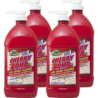 Zep Cherry Bomb Hand Cleaner 95124 128 Ounce (Case of 4) - Pump Not Included