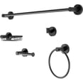 thumbnail image 2 of 5 Accesorios Para Baño Rugo Toronto Metal Negro Mate, 2 of 3