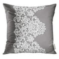 thumbnail image 1 of RYLABLUE Border White Lace Edge Wedding Throw Pillowcase Cushion Case Cover, 1 of 1