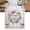 Ivory, variant on Spring Easter Table Runner, Watercolor Floral Tulips Wreath Eggs Pink Plaid Washable Cotton Linen Table Runners 48 Inches Long, Dresser Scarf Runner for Nightstand/Coffee/End Tables 13''x48''