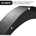 thumbnail image 4 of Nilight Off-Road Fender Flares Kit for Jeep Wrangler, Black, 32.3 lbs, 4 Pieces, 4 of 7