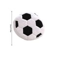 thumbnail image 2 of ZZkhGO Furry Football Pillow, Soft Plush Toy Decor, Washable Soft Football Pillow for Children's Room Bedroom Decor, 2 of 5