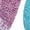 Blue, variant on Girls Chenille Yarn Cabin Socks, Soft Sole Sherpa Lined with Silicone Grippers, PINK, M/L