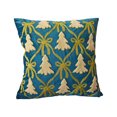 thumbnail image 2 of Eolstice Plush Christmas Velvet Bow Pillowcase, Soft & Sturdy Decorative Pillow Cover with Elegant Design, for Living Room Sofa Bedroom Decorations or Gift Giving(D), 2 of 6