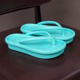 thumbnail image 1 of Pareja Mujeres Hombres Chanclas ortopédicas Soporte Suave Tanga Almohada Sandalias gruesas Zapatillas Wmkox8yii hj789, 1 of 4