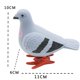 thumbnail image 3 of Figuras de plumas artificiales, decoración en miniatura, modelo educativo de paloma, ornamento, juguetes de cuerda, modelo Animal, Paloma, 4 Uds., 3 of 5